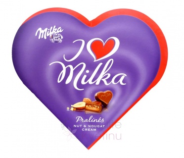 Milka - heart shape - milka