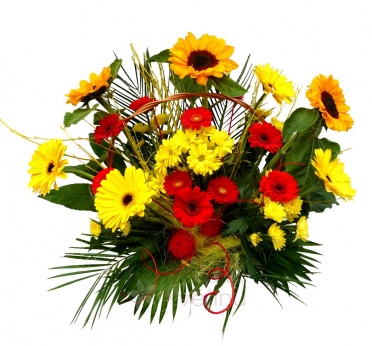 Flower basket 1  - basket 1