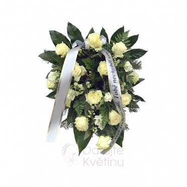 Funeral arrangement - yellow gerberas