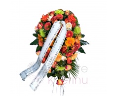 Funeral arrangement - white lilies sg
